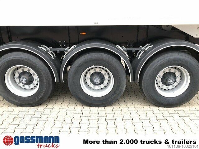 Kipper Auflieger  F-A-G SKA 50, ca. 51,8m³, Kombitür