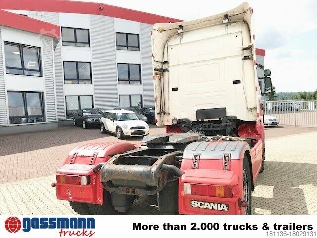 Standard tractor unit Scania R124 L 420 4x2, Retarder, Hydraulik