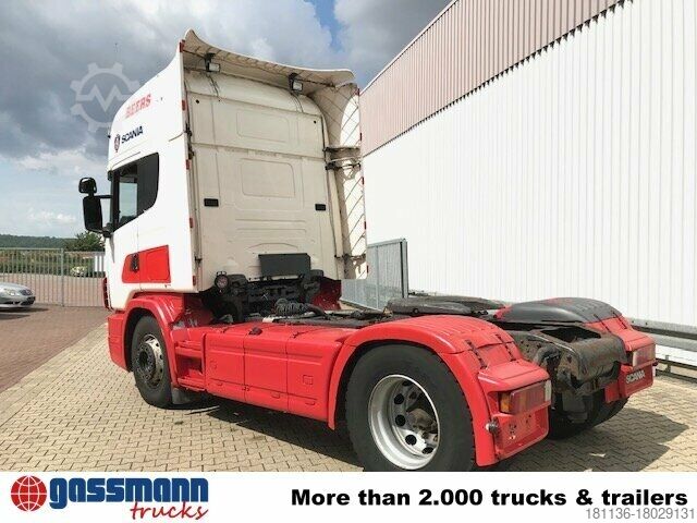 Standard tractor unit Scania R124 L 420 4x2, Retarder, Hydraulik
