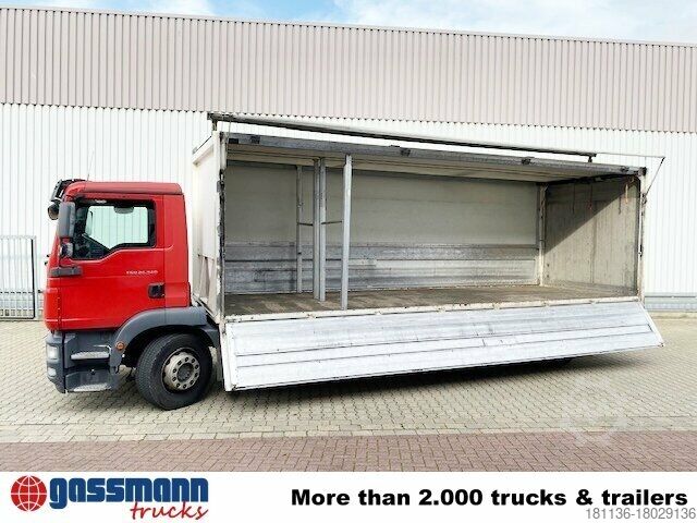Box truck MAN TGM 26.340 6x2-4 LL Getränkewagen,
