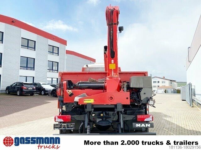 LKW mit Pritsche (offen) MAN TGA 18.400 4x2 BL Pritsche Heckkran PM17523