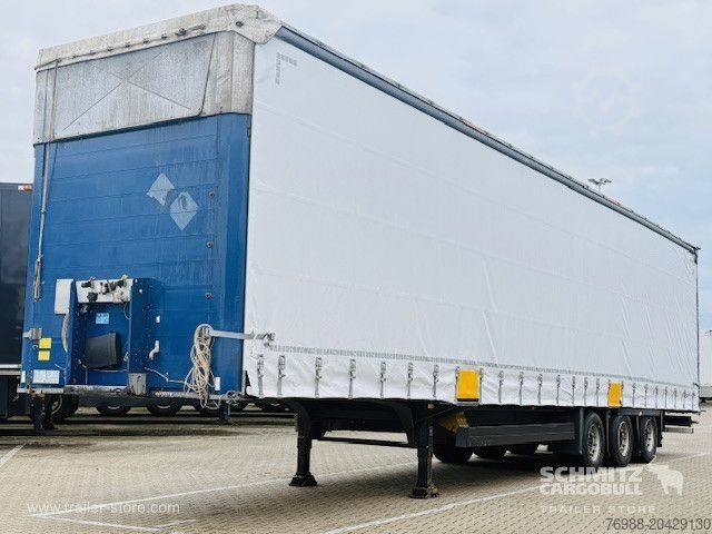 Auflieger mit Pritsche & Plane Schmitz Cargobull Curtainsider Mega