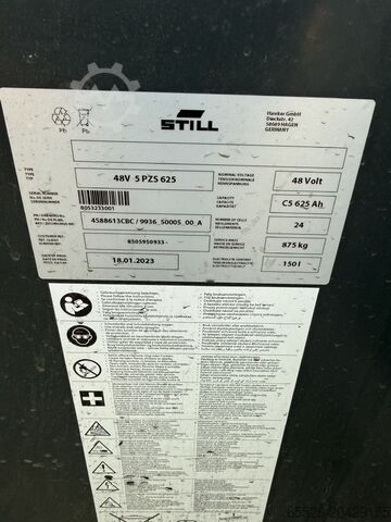 Electric 4-wheel forklift Still RX 20-16 P / AKKU 2023