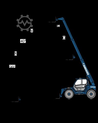Starrer Teleskoplader Merlo TF 38.10 TT-136