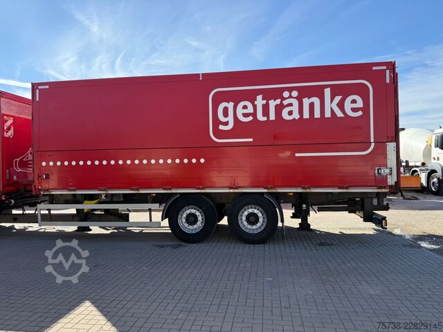 Getränkeanhänger ORTEN Getränkeanhänger Tandem/Schwenkwand/Staplerhalte