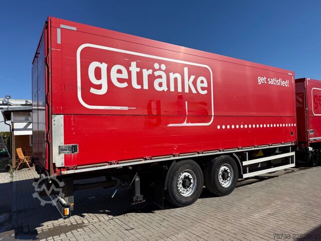 Getränkeanhänger ORTEN Getränkeanhänger Tandem/Schwenkwand/Staplerhalte