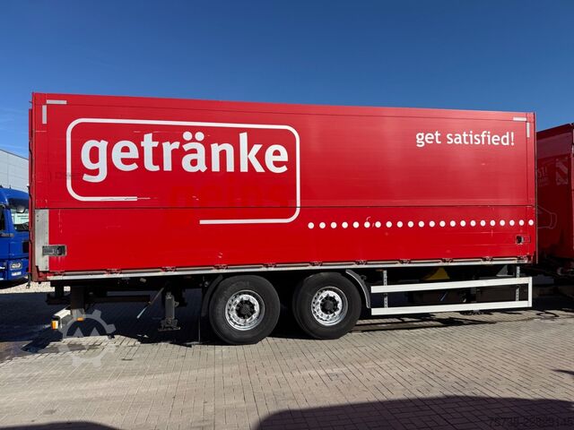 Getränkeanhänger ORTEN Getränkeanhänger Tandem/Schwenkwand/Staplerhalte