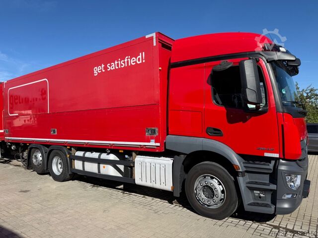 LKW mit Getränkeaufbau MERCEDES-BENZ Actros 2543 Getränke/Retarder/Lenkachse/Klima