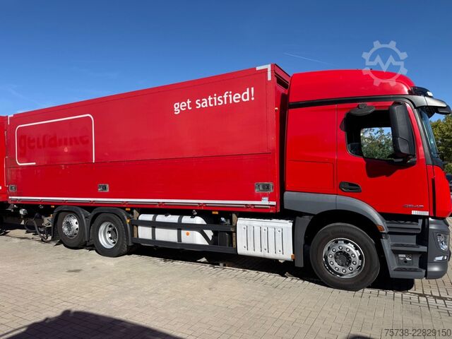 LKW mit Getränkeaufbau MERCEDES-BENZ Actros 2543 Getränke/Retarder/Lenkachse/Klima