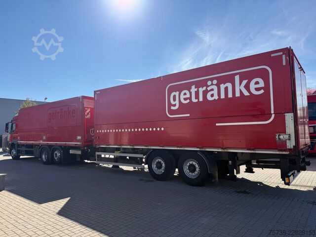 LKW mit Getränkeaufbau MERCEDES-BENZ Actros 2543 Getränke/Retarder+ANHÄNGER Orten