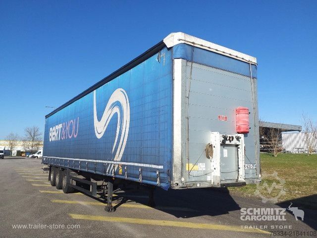 Open semitrailer with tarp Schmitz Cargobull Semitrailer Curtainsider Standard