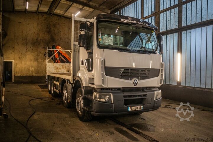 Open body RENAULT KERAX 380DXI-8x4+PK18TM/3EXT