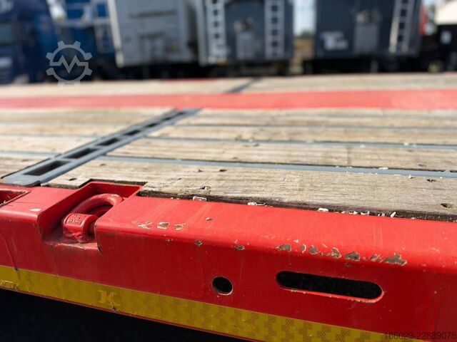 Working platform semitrailer KÄSSBOHRER SPS Maxima Schwerlast Plattform Auflieger