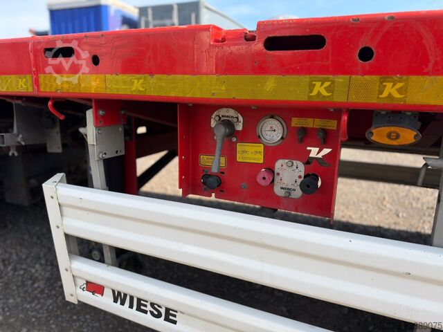 Working platform semitrailer KÄSSBOHRER SPS Maxima Schwerlast Plattform Auflieger