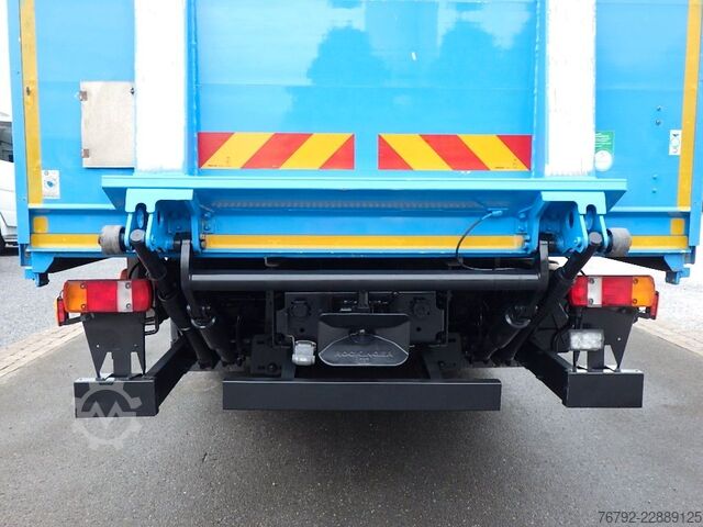 Flatbed truck with tarp MAN TGX 26.460 LL L-Fhs./Pritsche/LBW/Lenkachse/Ret.