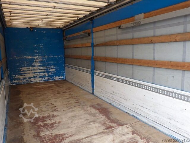 Flatbed truck with tarp MAN TGX 26.460 LL L-Fhs./Pritsche/LBW/Lenkachse/Ret.