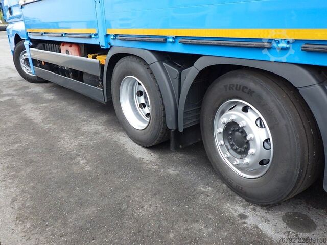 Flatbed truck MAN TGX 26.460 LL L-Fhs./Pritsche/LBW/Lenkachse/Ret.