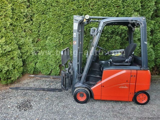Front loader forklift LINDE E18 PH 4-Rad Seitenschieber*Zinkenverstellung*