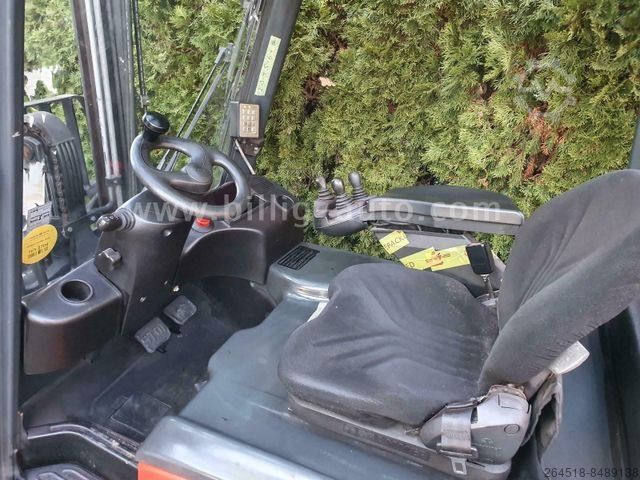 Front loader forklift LINDE E18 PH 4-Rad Seitenschieber*Zinkenverstellung*