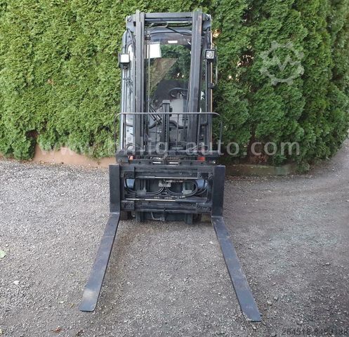 Front loader forklift LINDE E18 PH 4-Rad Seitenschieber*Zinkenverstellung*
