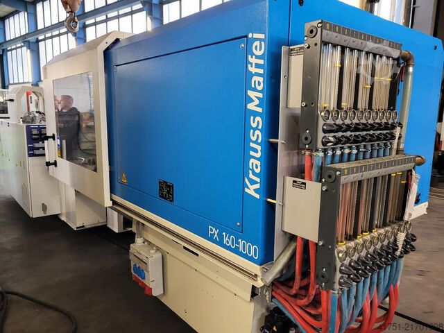 Spritzgießmaschine KraussMaffei KM 160-1000 PX