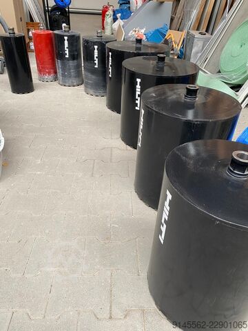 Hilti diamond core drill bits / core drilling crowns Hilti Diamantbohrkronen durchmesser 202-500