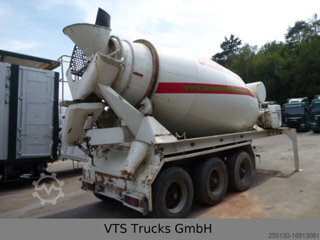 Semitrailer  Stetter 10 kbm Betonmischer mit Deutz Motor