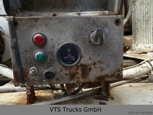 Semitrailer  Stetter 10 kbm Betonmischer mit Deutz Motor