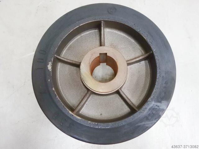 Heavy load drive wheels  Antriebsräder mit Nabennut
