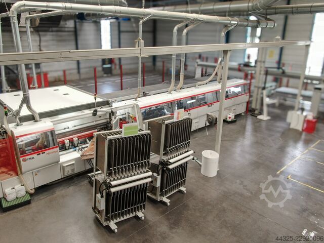 Complete BATCH 1 Production Line IMA CUTTING,EDIGING,DRILLING LINE