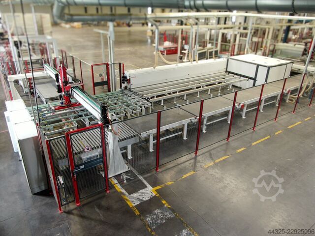 Complete BATCH 1 Production Line IMA CUTTING,EDIGING,DRILLING LINE