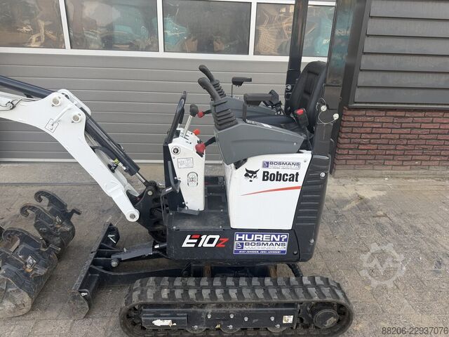 Bobcat E10 Z mini excavator 2026 – 120 hours €290 LEASE BOBCAT E10 z minigraver 2026 - 120 uur €290 LEASE