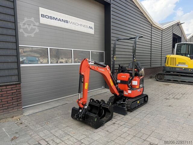 Kubota U10 mini excavator DEMO 2023 10 hours €295 LEASE KUBOTA U10 minigraver DEMO 2023 10 uur €295 LEASE