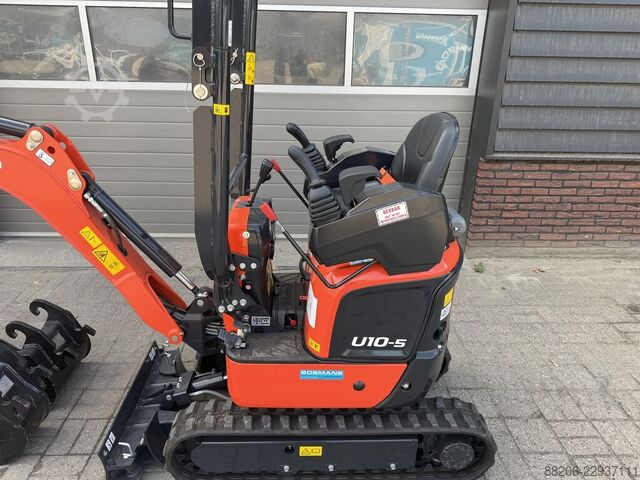 Kubota U10 mini excavator DEMO 2023 10 hours €295 LEASE KUBOTA U10 minigraver DEMO 2023 10 uur €295 LEASE