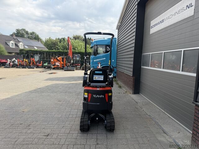 Kubota U10 mini excavator DEMO 2023 10 hours €295 LEASE KUBOTA U10 minigraver DEMO 2023 10 uur €295 LEASE