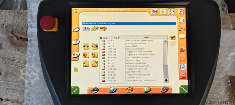SEPRO Touch 2 manual control panel used SEPRO Handbedienpanel Touch 2