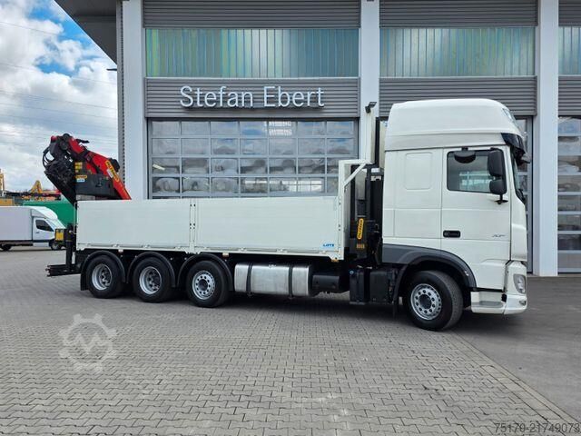 Crane truck DAF XF 530 8x2 Palfinger PK 34002 SH+JIB+Winde Funk