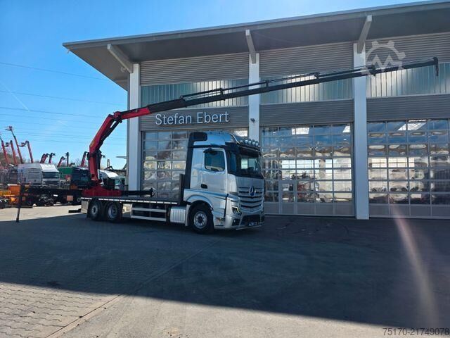 Crane truck Mercedes-Benz Actros 2551 L 6x2 Palfinger PK22002 Funk Solo