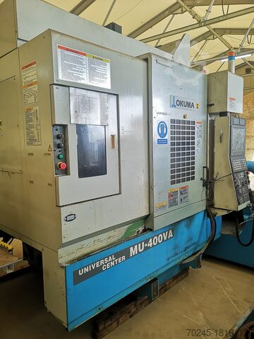 Machining center 5 AXIS - OKUMA MU 400 VA MU 400 VA