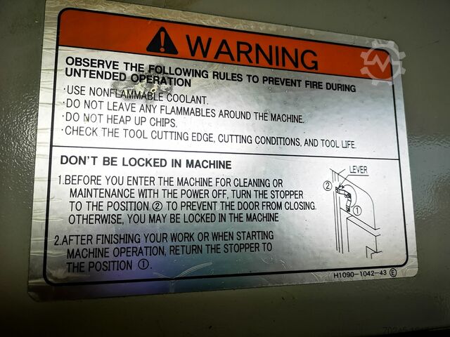 Machining center 5 AXIS - OKUMA MU 400 VA MU 400 VA