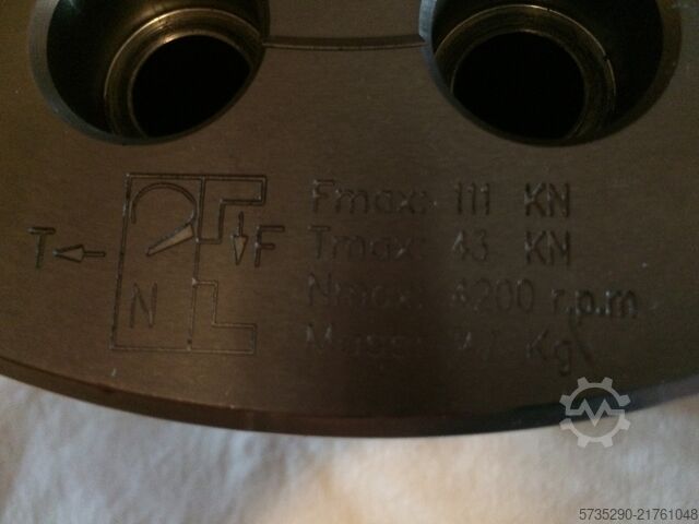 3-jaw hydraulic chuck Tonfou TF3B-10