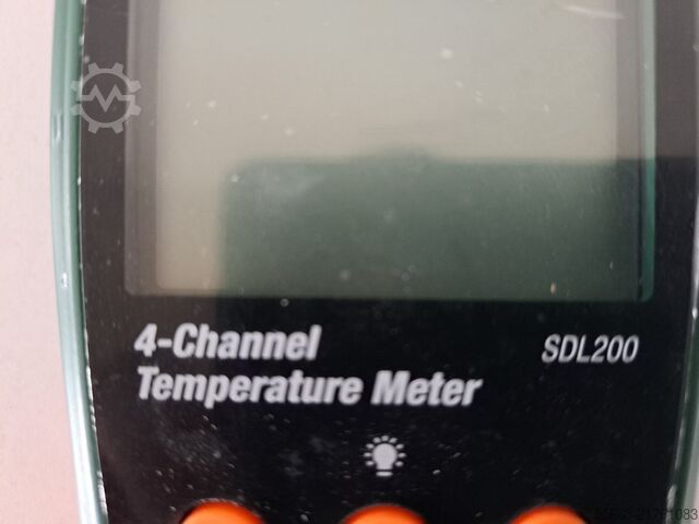 4-Channel Thermometer Extech SDL200