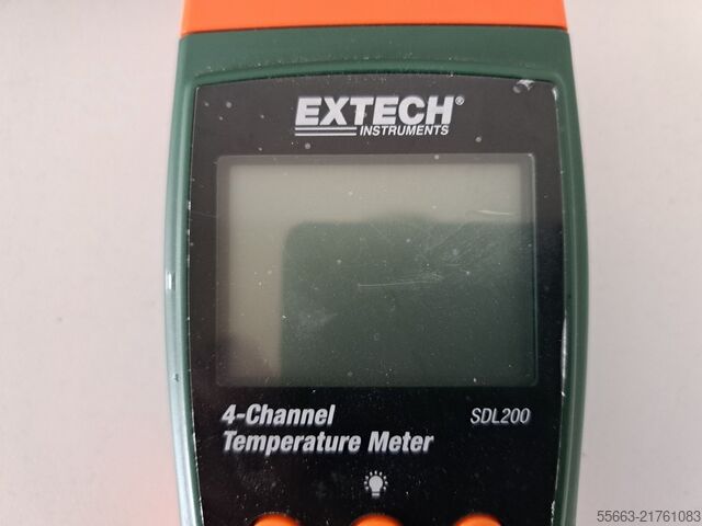 4-Channel Thermometer Extech SDL200