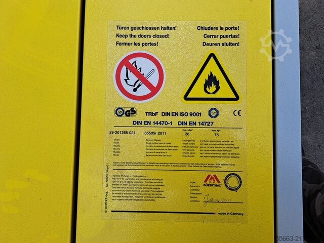 Safety cabinet No 03 Düperthal Typ 90