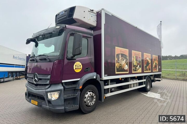 Refrigerated/frozen transport Mercedes-Benz Antos 1824 Day Cab, Euro 6, / Carrier MT / Carg...