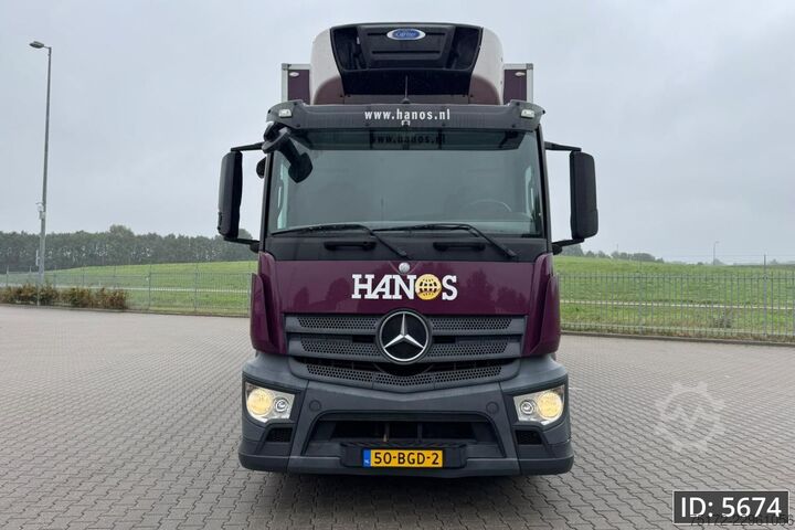 Refrigerated/frozen transport Mercedes-Benz Antos 1824 Day Cab, Euro 6, / Carrier MT / Carg...