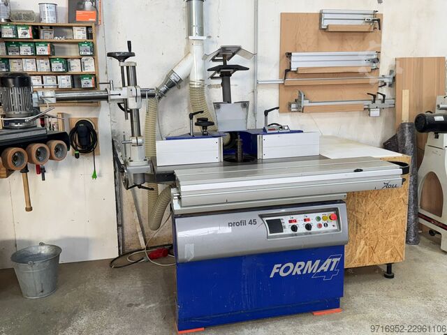 Tilting spindle moulder Format4 PROFIL 45
