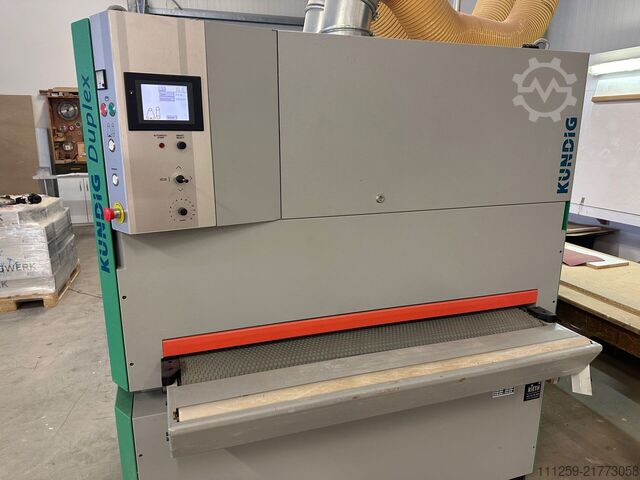 Wide belt sander KUNDIG DUPLEX-E 1350