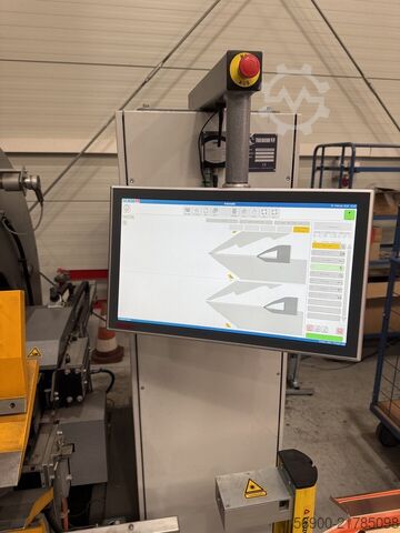 Sheet metal folder Thalmann Schwenkbiegemaschine