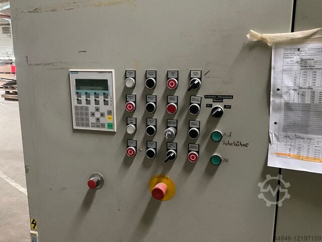 Bandsaege mit Beschicktisch HEMA UH900